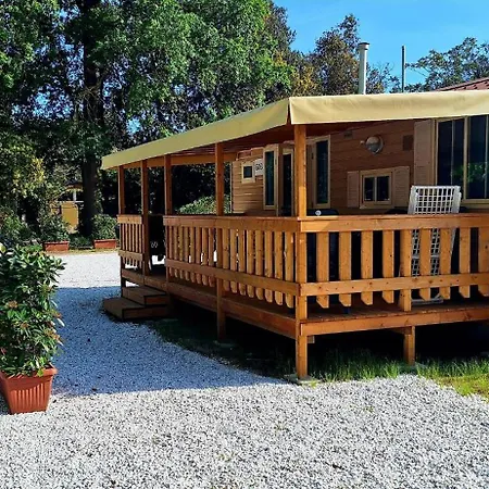 Comfortable Campsite-chalet G16 Tuscany Near Sea Viareggio