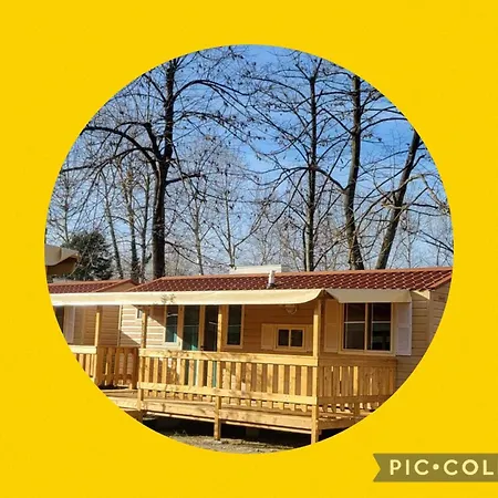Comfortable Campsite-chalet G16 Tuscany Near Sea * Viareggio