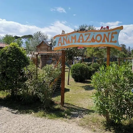 Comfortable Campsite-chalet G16 Tuscany Near Sea Viareggio